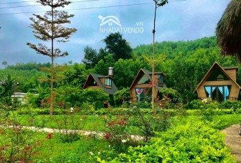 Bán gấp resort mini có tổng diện tích đất lên đến 4846m2 trong đó có 250m2 đất thổ cư còn lại là đất cây lâu năm