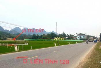 Lô đất siêu đẹp. Bám tỉnh lộ 12b. Thế đất phẳng. Thuận tiện di chuyển. View cánh đồng. Dân cư nhộn nhịp. Không khí trong lành