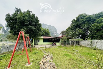 BÁN GẤP LÔ ĐẤT NGHỈ DƯỠNG SẴN HOMESTAY ĐẦY ĐỦ TIỆN ÍCH VÀ KHUÔN VIÊN NHÀ VƯỜN CÓ DT 1400m2