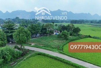 LÔ ĐẤT 1380M/400ONT VIEW CÁNH ĐỒNG NÚI ĐÁ CỰC ĐẸP TẠI LƯƠNG SƠN, HB