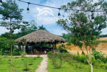 Cần bán resort mini có tổng diện tích đất lên đến 4846m2 trong đó có 250m2 đất thổ cư còn lại là đất cây lâu năm