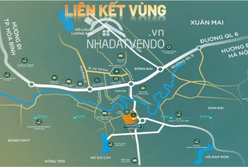 Bán đất Dự án Centre Ville Lương Sơn- Hạ Tầng Hoàn Thiện , Đẹp Số 1 Hoà Bình