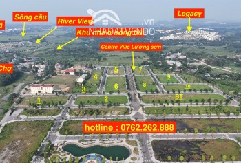 Bán đất Dự án Centre Ville Lương Sơn- Hạ Tầng Hoàn Thiện , Đẹp Số 1 Hoà Bình